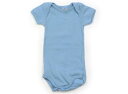 プチバトー PETIT BATEAU ロンパース 60 男の子 ライトブルー 子供服 ベビー服 キッズ アウトレット ユーズド 【中古】キッズ・ベビー・マタニテ...