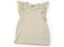 プティマイン petit main Tシャツ・カットソー 100 女の子 クリーム 子供服 ベビー服 キッズ アウトレット ユーズド 【中古】キッズ・ベビー・マタニティ