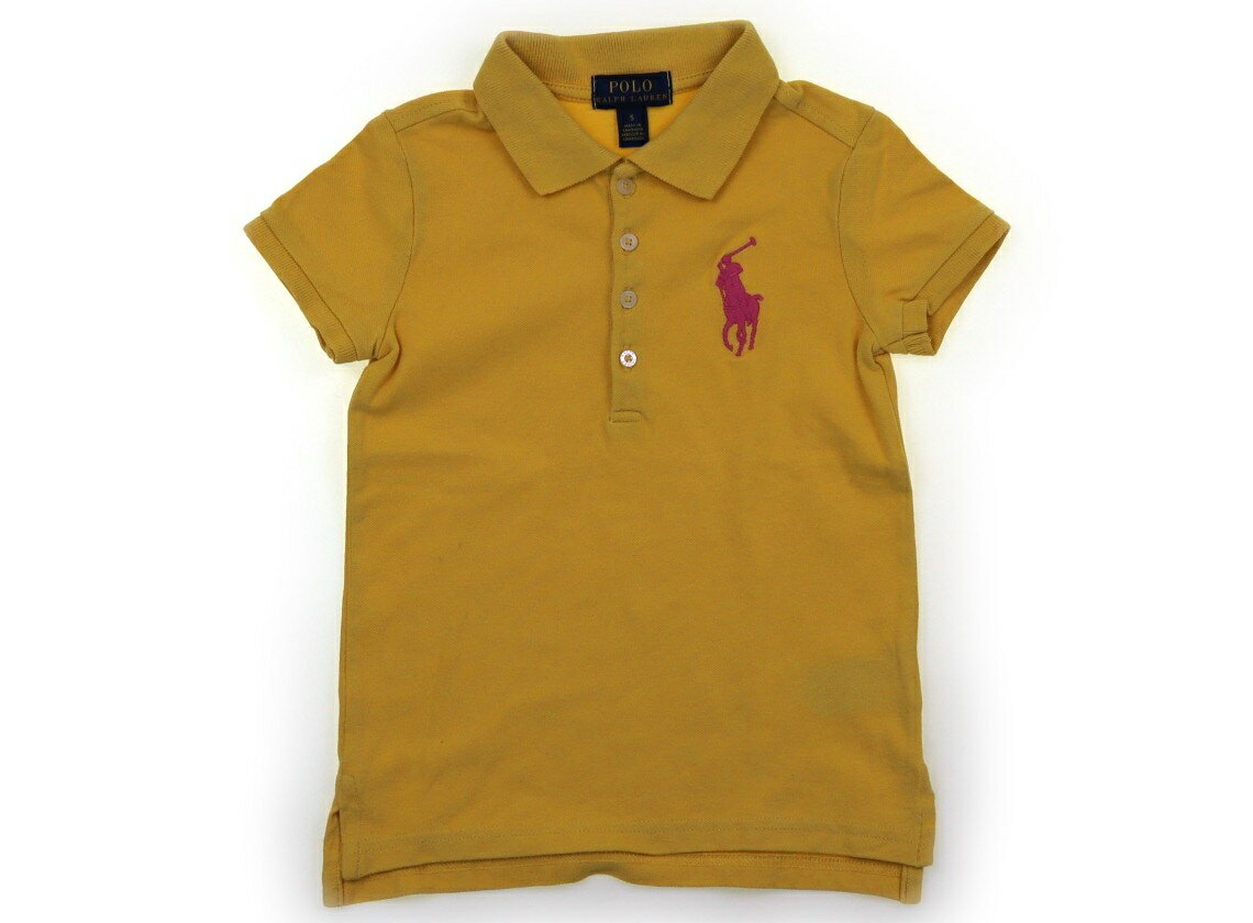 ポロラルフローレン POLO RALPH LAUREN ポロシャツ 120 女の子 黄 、ピンク 子供服 ベビー服 キッズ アウトレット ユーズド 【中古】キッズ・ベビー・マタニティ