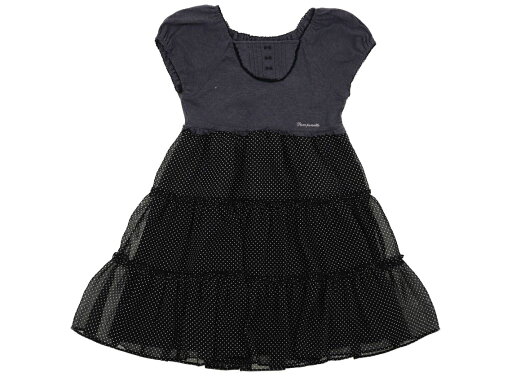 ポンポネット pom ponette ワンピース 130 女の子 グレー、黒、ドット 子供服 ベビー服 キッズ アウトレット ユーズド 【中古】キッズ・ベビー・マタニティ ポンポネット pom ponette ワンピース 130 女の子 グレー、黒、ドット 子供服 ベビー服 キッズ アウトレット ユーズド 【中古】キッズ・ベビー・マタニティ