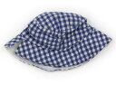 ミキハウス miki HOUSE 帽子 Hat/Cap 男の子 白、紺、チェック 子供服 ベビー服 キッズ アウトレット ユーズド 【中古】キッズ・ベビー・マタ...