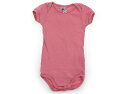プチバトー PETIT BATEAU ロンパース 70 女の子 ピンク 子供服 ベビー服 キッズ アウトレット ユーズド 【中古】キッズ・ベビー・マタニティ