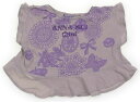 アナスイ ANNA SUI Tシャツ・カットソー 80 女の子 グレー・パープル 子供服 ベビー服 キッズ アウトレット ユーズド 【中古】キッズ・ベビー・マタニティ