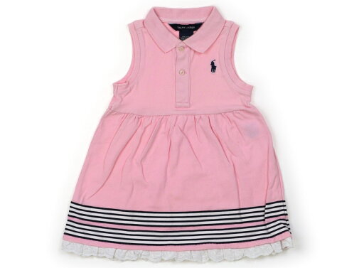 ラルフローレン Ralph Lauren ワンピース 80 女の子 ピンク、黒白ボーダー、紺、フリル 子供服 ベビー服 キッズ アウトレット ユーズド 【中古】キッズ・ベビー・マタニティ ラルフローレン Ralph Lauren ワンピース 80 女の子 ピンク、黒白ボーダー、紺、フリル 子供服 ベビー服 キッズ アウトレット ユーズド 【中古】キッズ・ベビー・マタニティ