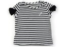 ジェニィ JENNI Tシャツ・カットソー 120 女の子 黒・白・ボーダー 子供服 ベビー服 キッズ アウトレット ユーズド 【中古】キッズ・ベビー・マタニティ(4)