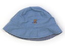 ミキハウス miki HOUSE 帽子 Hat/Cap 男の子 ライトブルー、紺ボーダー 子供服 ベビー服 キッズ アウトレット ユーズド 【中古】キッズ・ベビ...