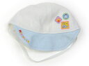 ミキハウス miki HOUSE 帽子 Hat/Cap 男の子 水色、白 子供服 ベビー服 キッズ アウトレット ユーズド 【中古】キッズ・ベビー・マタニティ