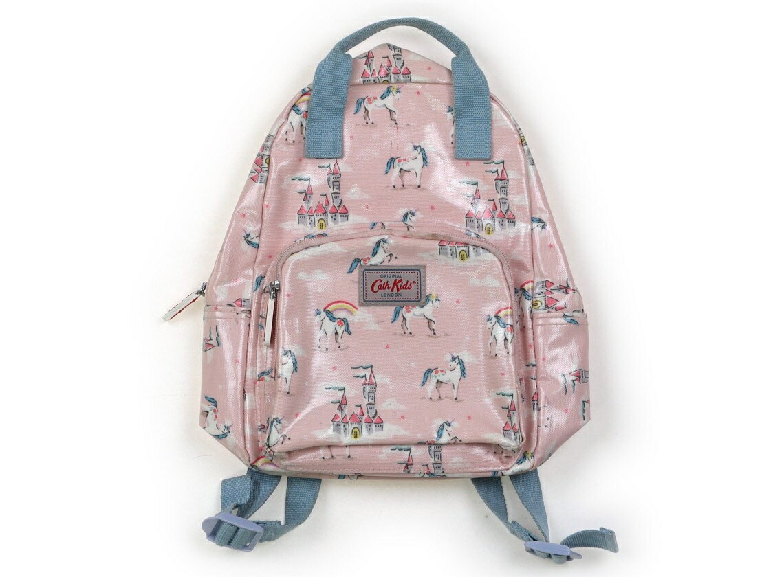 キャスキッドソン Cath Kidston リュックサック キッズ用品 女の子 ピンク 水色 子供服 ベビー服 キッズ アウトレット ユーズド 【中古】キッズ ベビー マタニティ