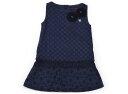 メゾピアノ mezzo piano チュニック 110 女の子 ネイビー 子供服 ベビー服 キッズ アウトレット ユーズド 【中古】キッズ・ベビー・マタニティ