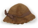 プティマイン petit main 帽子 Hat/Cap 女の子 ブラウン 子供服 ベビー服 キッズ アウトレット ユーズド 【中古】キッズ・ベビー・マタニティ