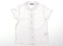 ミキハウス miki HOUSE シャツ・ブラウス 100 女の子 白 子供服 ベビー服 キッズ アウトレット ユーズド 【中古】キッズ・ベビー・マタニティ