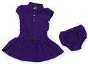 ポロラルフローレン POLO RALPH LAUREN 上下セット 80 女の子 パープル 子供服 ベビー服 キッズ アウトレット ユーズド 【中古】キッズ・ベ...