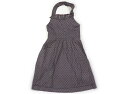 ヴェルボデ VERTBAUDET ジャンパースカート 120 女の子 グレー地・ラズベリー 子供服 ベビー服 キッズ アウトレット ユーズド 【中古】キッズ・ベ...