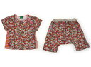 ラグマート Rag Mart 上下セット 70 女の子 ピンク、花柄 子供服 ベビー服 キッズ アウトレット ユーズド 【中古】キッズ・ベビー・マタニティ