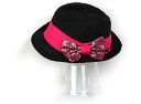 ジェニィ JENNI 帽子 Hat/Cap 女の子 黒、ピンク、スパンコール 子供服 ベビー服 キッズ アウトレット ユーズド 【中古】キッズ・ベビー・マタニテ...