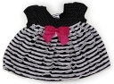 ボニーベビー Bonnie Baby Tシャツ・カットソー 70 女の子 黒、白、リボン 子供服 ベビー服 キッズ アウトレット ユーズド 【中古】キッズ・ベビー・マタニティ(4)