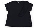 コムサイズム COMME CA ISM Tシャツ・カットソー 80 女の子 ネイビー、フリル 子供服 ベビー服 キッズ アウトレット ユーズド 【中古】キッズ・ベビー・マタニティ(4)