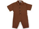 ザラ ZARA コンビネゾン 80 男の子 ブラウン 子供服 ベビー服 キッズ アウトレット ユーズド 【中古】キッズ・ベビー・マタニティ