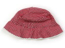 ミキハウス miki HOUSE 帽子 Hat/Cap 女の子 赤白チェック/白、サクランボ 子供服 ベビー服 キッズ アウトレット ユーズド 【中古】キッズ・...