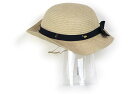 ファミリア familiar 帽子 Hat/Cap 女の子 ベージュ、ネイビーリボン 子供服 ベビー服 キッズ アウトレット ユーズド 【中古】キッズ・ベビー・...