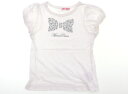 メゾピアノ mezzo piano Tシャツ・カットソー 110 女の子 ホワイト 子供服 ベビー服 キッズ アウトレット ユーズド 【中古】キッズ・ベビー・マタニティ(4)