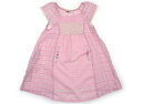 スーリー Souris ワンピース 120 女の子 ピンクチェック 子供服 ベビー服 キッズ アウトレット ユーズド 【中古】キッズ・ベビー・マタニティ(4)
