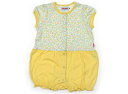 ミキハウス miki HOUSE カバーオール 80 女の子 黄、花柄 子供服 ベビー服 キッズ アウトレット ユーズド 【中古】キッズ・ベビー・マタニティ(4)