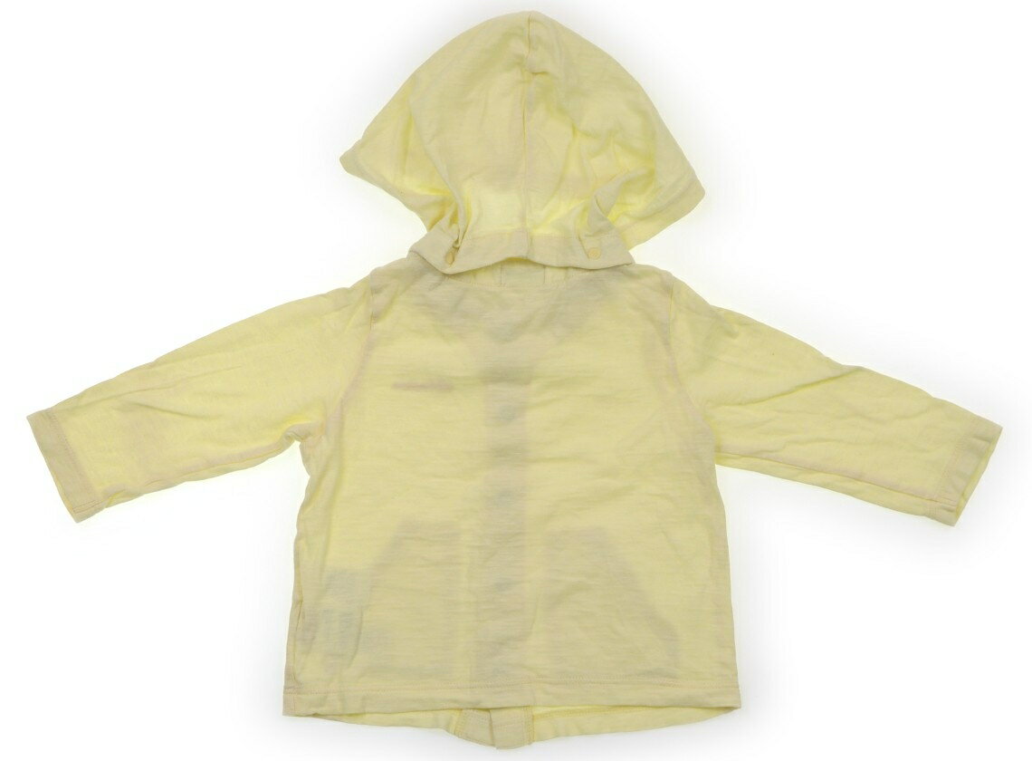 ミキハウス miki HOUSE パーカー 90 女の子 クリームイエロー 子供服 ベビー服 キッズ アウトレット ユーズド 【中古】キッズ・ベビー・マタニティ