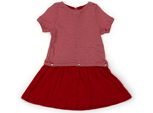 プチバトー PETIT BATEAU ワンピース 95 女の子 レッド・ボーダー 子供服 ベビー服 キッズ アウトレット ユーズド 【中古】キッズ・ベビー・マタニティ プチバトー PETIT BATEAU ワンピース 95 女の子 レッド・ボーダー 子供服 ベビー服 キッズ アウトレット ユーズド 【中古】キッズ・ベビー・マタニティ