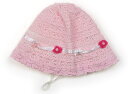 ミキハウス miki HOUSE 帽子 Hat/Cap 女の子 ピンク、白 子供服 ベビー服 キッズ アウトレット ユーズド 【中古】キッズ・ベビー・マタニティ