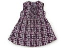 タルティーヌエショコラ Tartine et Chocolat ワンピース 90 女の子 紫、花柄 子供服 ベビー服 キッズ アウトレット ユーズド 【中古】キッズ・ベビー・マタニティ(4)