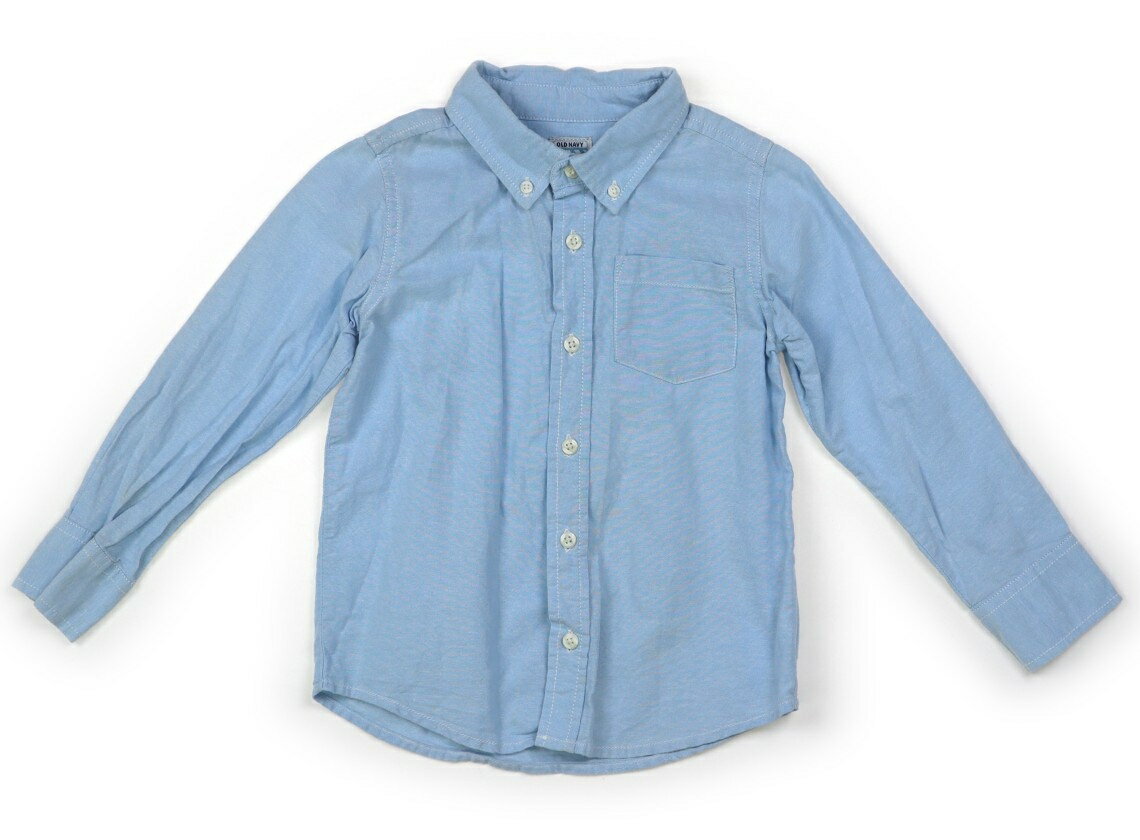 オールドネイビー OLDNAVY シャツ・ブラウス 110 男の子 水色 子供服 ベビー服 キッズ アウトレット ユ..