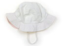 コムサイズム COMME CA ISM 帽子 Hat/Cap 女の子 白、ピンク 子供服 ベビー服 キッズ アウトレット ユーズド 【中古】キッズ・ベビー・マタ...