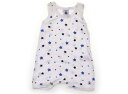 プチバトー PETIT BATEAU カバーオール 60 男の子 白・柄 子供服 ベビー服 キッズ アウトレット ユーズド 【中古】キッズ・ベビー・マタニティ