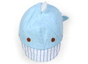 キッズズー Kids Zoo 帽子 Hat/Cap 男の子 水色、白、ストライプ 子供服 ベビー服 キッズ アウトレット ユーズド 【中古】キッズ・ベビー・マタ...