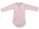 プチバトー PETIT BATEAU ロンパース 80 女の子 ピンク 子供服 ベビー服 キッズ アウトレット ユーズド 【中古】キッズ・ベビー・マタニティ
