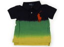 ポロラルフローレン POLO RALPH LAUREN ポロシャツ 70 男の子 紺・グリーン・黄色 子供服 ベビー服 キッズ アウトレット ユーズド 【中古】キッズ・ベビー・マタニティ