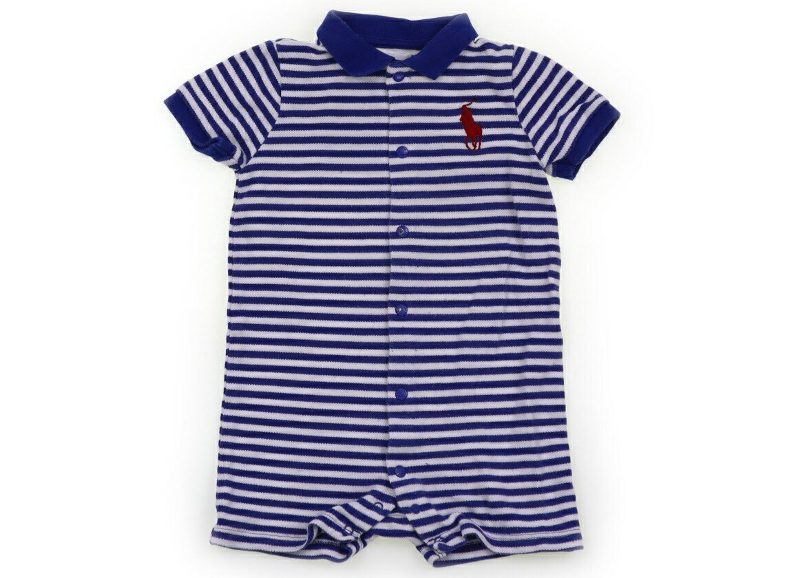 ラルフローレン Ralph Lauren カバーオール 70 男の子 ブルー・オフボーダー 子供服 ベビー服 キッズ アウトレット ユーズド 【中古】キッズ・ベビー・マタニティ