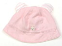 ミキハウス miki HOUSE 帽子 Hat/Cap 女の子 ピンク、耳、ウサギ 子供服 ベビー服 キッズ アウトレット ユーズド 【中古】キッズ・ベビー・マ...
