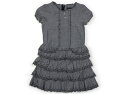 べべ BeBe ワンピース 120 女の子 グレー 子供服 ベビー服 キッズ アウトレット ユーズド 【中古】キッズ・ベビー・マタニティ(4)