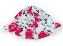 プチバトー PETIT BATEAU 帽子 Hat/Cap 女の子 白、ピンク、緑 子供服 ベビー服 キッズ アウトレット ユーズド 【中古】キッズ・ベビー・マ...