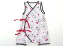 べべ BeBe カバーオール 70 男の子 ホワイト・グレー・ピンク 子供服 ベビー服 キッズ アウトレット ユーズド 【中古】キッズ・ベビー・マタニティ
