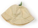 アフタヌーンティー Afternoon Tea 帽子 Hat/Cap 女の子 クリーム、ドット柄、黄緑 子供服 ベビー服 キッズ アウトレット ユーズド 【中古...