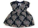エニィファム anyFAM ワンピース 100 女の子 ネイビー、花 子供服 ベビー服 キッズ アウトレット ユーズド 【中古】キッズ・ベビー・マタニティ