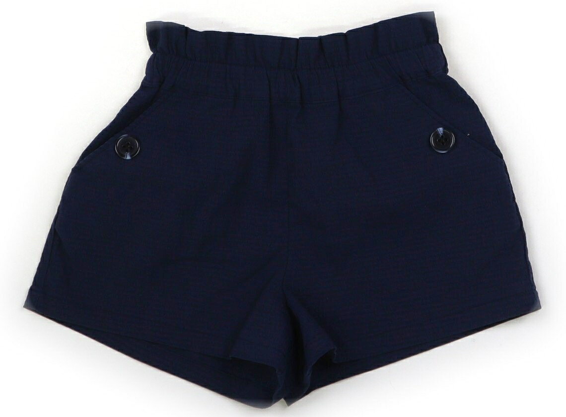 べべ BeBe ショートパンツ 90 女の子 ネイビー 子供服 ベビー服 キッズ アウトレット ユーズド 【中古..