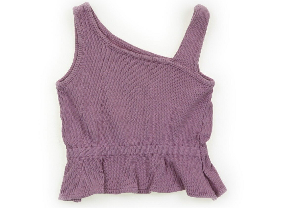 ビームス BEAMS ベスト 100 女の子 ラベンダー・ピンク柄 子供服 ベビー服 キッズ アウトレット ユーズド 【中古】キッズ・ベビー・マタニティ