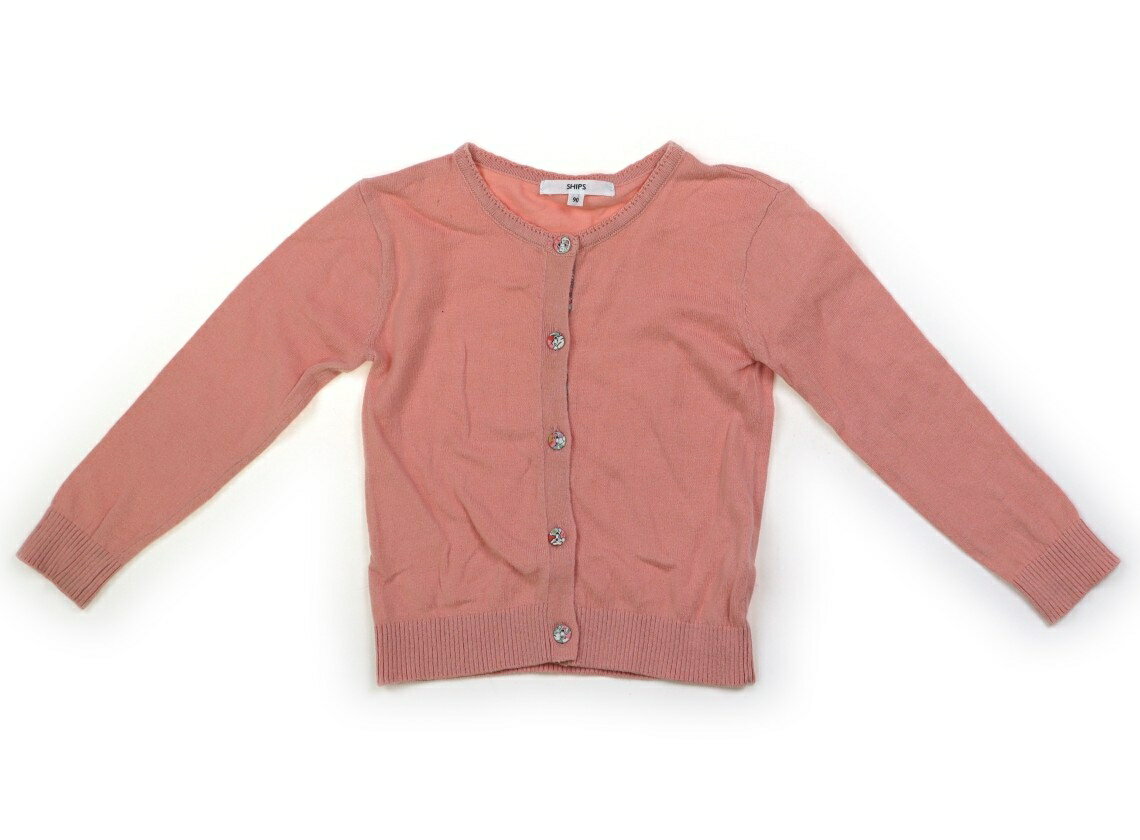 シップス SHIPS カーディガン 90 女の子 ピンク 子供服 ベビー服 キッズ アウトレット ユーズド 【中古】キッズ・ベビー・マタニティ