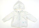 オールドネイビー OLDNAVY パーカー 70 女の子 ホワイト 子供服 ベビー服 キッズ アウトレット ユーズド 【中古】キッズ・ベビー・マタニティ