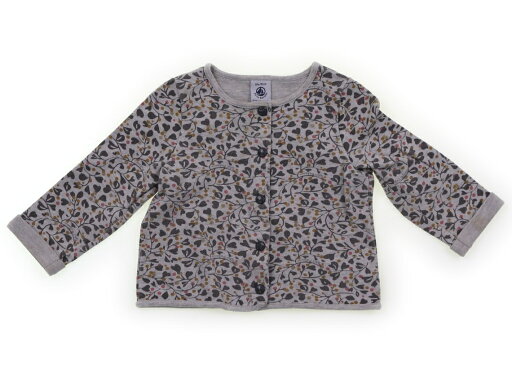 プチバトー PETIT BATEAU カーディガン 80 女の子 グレー・ゴールド 子供服 ベビー服 キッズ アウトレット ユーズド 【中古】キッズ・ベビー・マタニティ プチバトー PETIT BATEAU カーディガン 80 女の子 グレー・ゴールド 子供服 ベビー服 キッズ アウトレット ユーズド 【中古】キッズ・ベビー・マタニティ