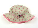 ダブルB Double B 帽子 Hat/Cap 女の子 ベージュ、ピンク、星柄 子供服 ベビー服 キッズ アウトレット ユーズド 【中古】キッズ・ベビー・マタ...